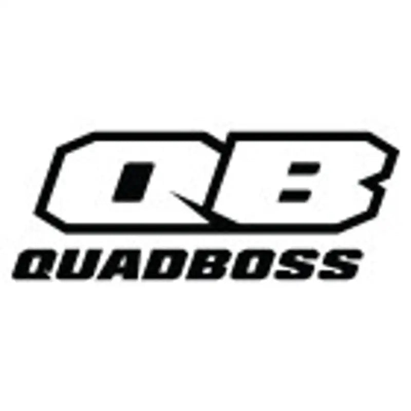 QuadBoss logo on Mule SX 4x4 Kawasaki KAF400 trailer hitch for Kawasaki KAF400 mule