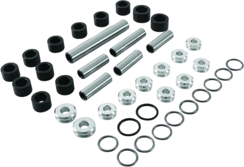 Assorted mechanical bushings and sleeves for Polaris Ranger suspension repair kit
