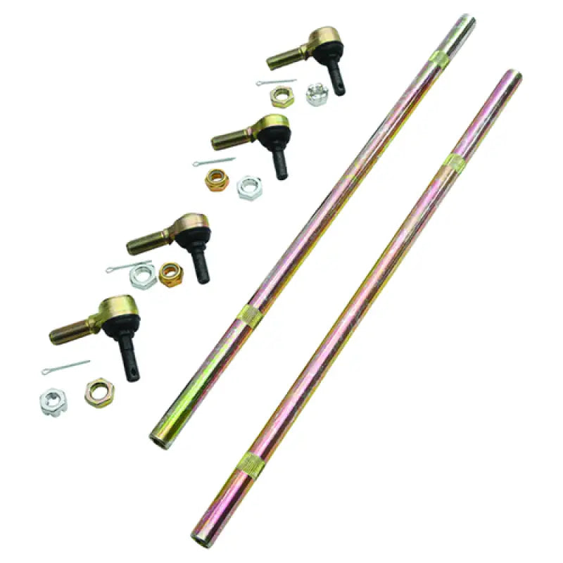 Metal tie rods and ball joints for Polaris Hawkeye tie rod assembly upgrade kit