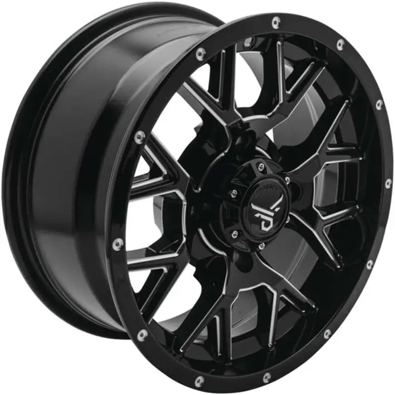 QuadBoss Barbwire 14X7 - 5 + 2 - 4/110 - Milled - 608573 - Wheels