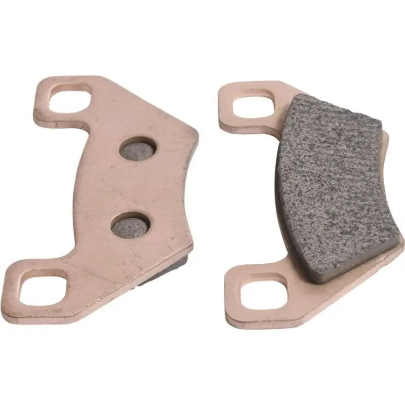 Two QuadBoss QB Brake pads for ATV’s braking system in the QuadBoss Qb Brake product