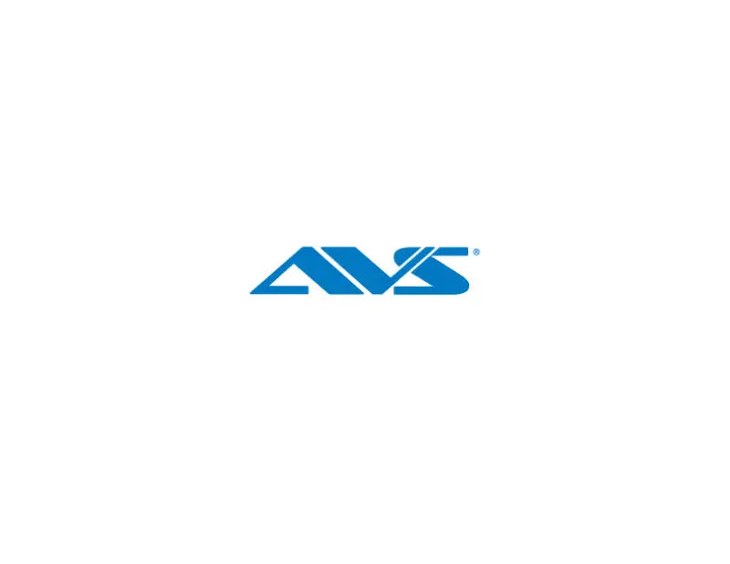 Blue AVS logo on Quadboss Sprocket Hat Hi-Vis featuring the sprocket hat design