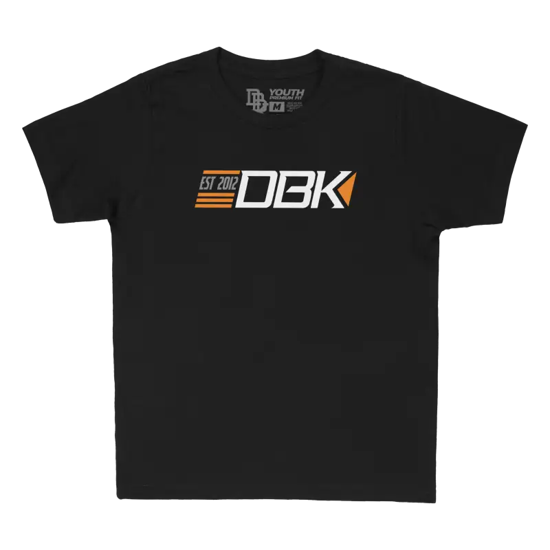 We Race Youth Tee Black Yl - DBK