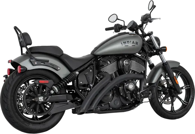 Racing Slip On 3.25" Indian Chief Pitch Bk