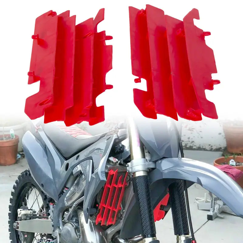 Radiator Louvers Red