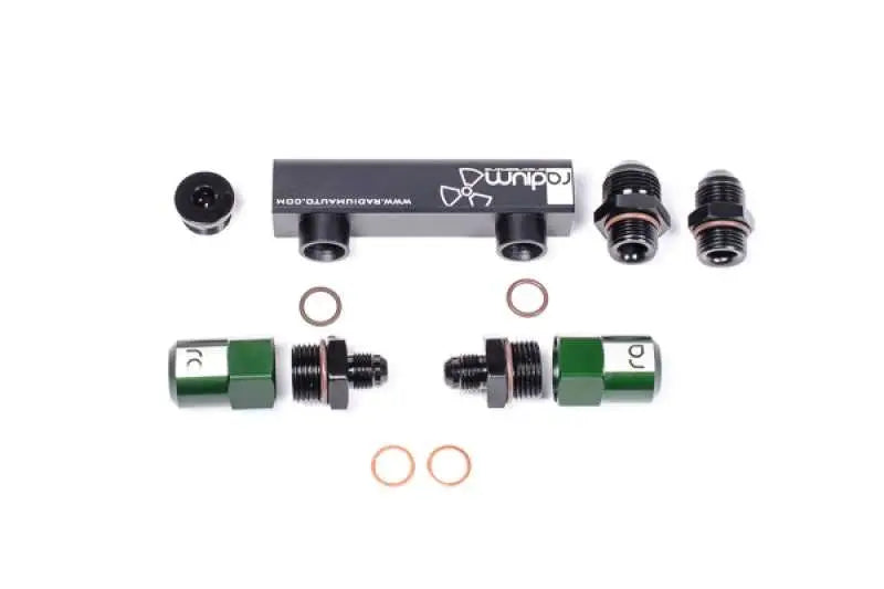 Radium Engineering Radium Engineering Bosch Pumps 4 Port Manifold Reuses Check Valves - Universal