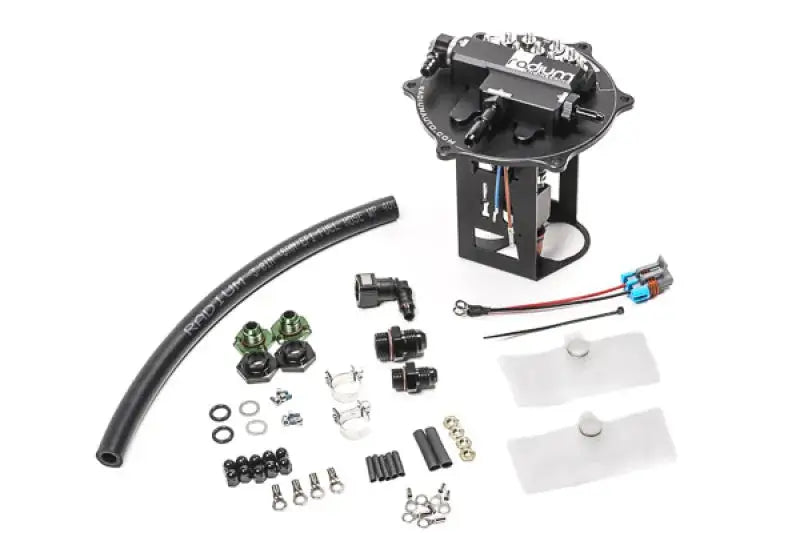 Radium Engineering EVO 7/8/9 Fuel Pump Hanger for Walbro F90000267/274/285 - RV, Automotive, Powersports, off-road, marine, exterior, truck accessories, interior, truck bed, RV parts, Performance, Fuel Delivery, AVADA - Best Sellers, Fuel Delivery, Fuel Pump Hangers