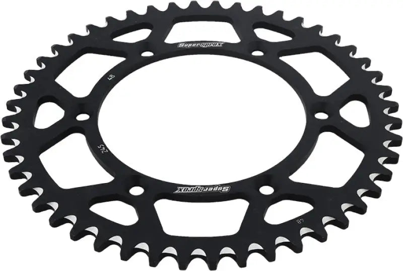 RAL-245-48-BLK Rear Sprocket Aluminum 48t 520 Blk Yam