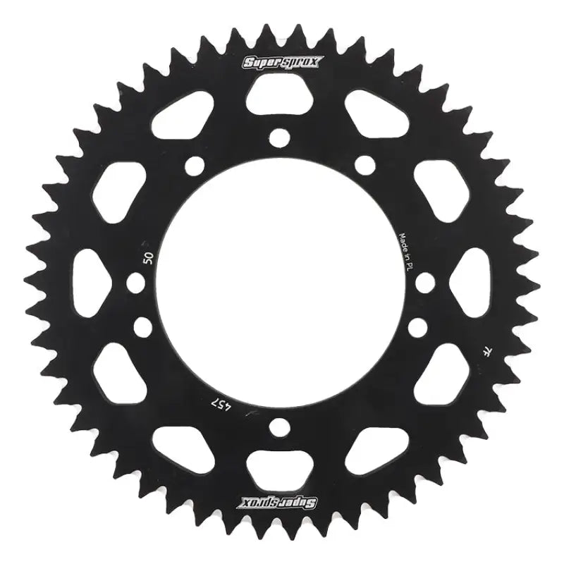 RAL-457-50-BLK Rear Sprocket Aluminum 50t 420 Blk Kaw