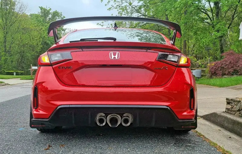 Rally Armor 2023 + Honda Civic Type R Black Mud Flap Grey Logo - Truck & Automotive