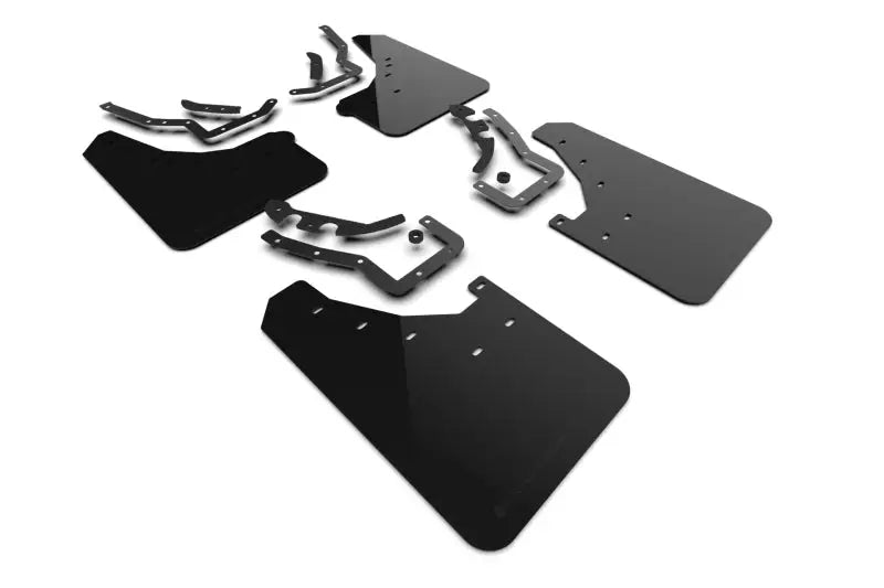 Rally Armor 2024 Toyota Tacoma Gen 4 Black UR Mud Flap w/Metallic Logo - Body & Protection
