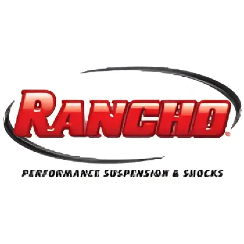 Rancho RS80137 rear coil spring kit for 18-22 Jeep Wrangler 2-door with logo sticker