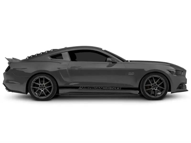 Raxiom 15-22 Ford Mustang Axial Series LED Side Marker Lights Rear (Smoked) - Truck & Automotive