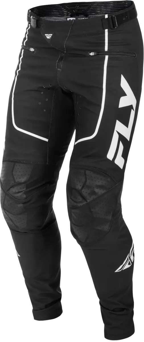 Rayce Bicycle Pants Black/White Sz 34 - FLY RACING