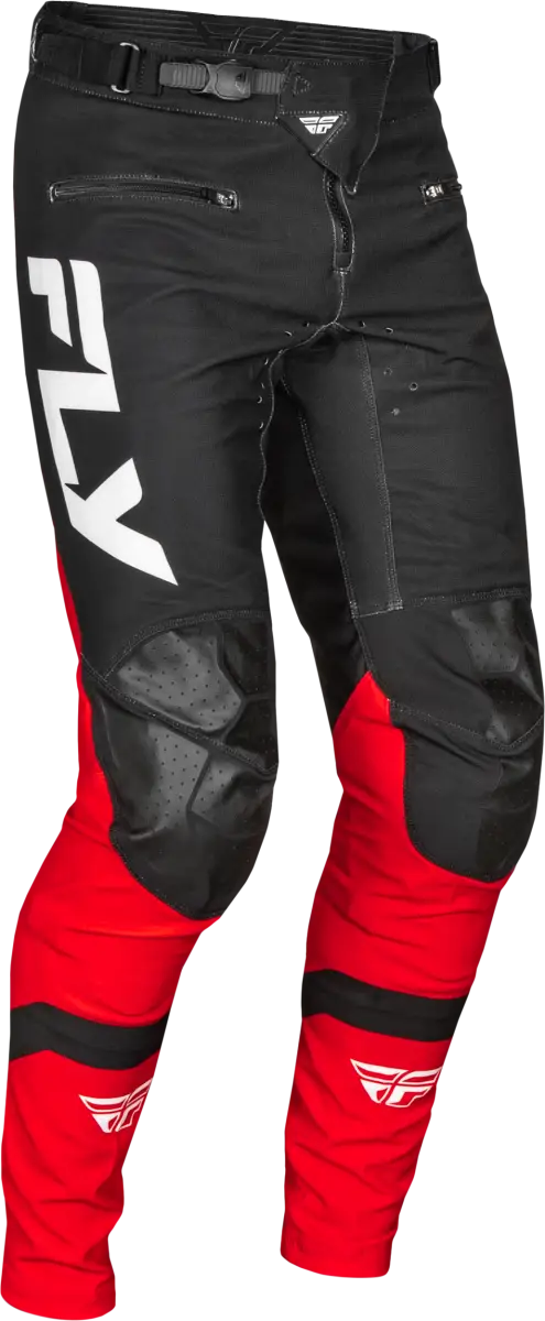 Rayce Bicycle Pants Red/Black/White Sz 38 - FLY RACING