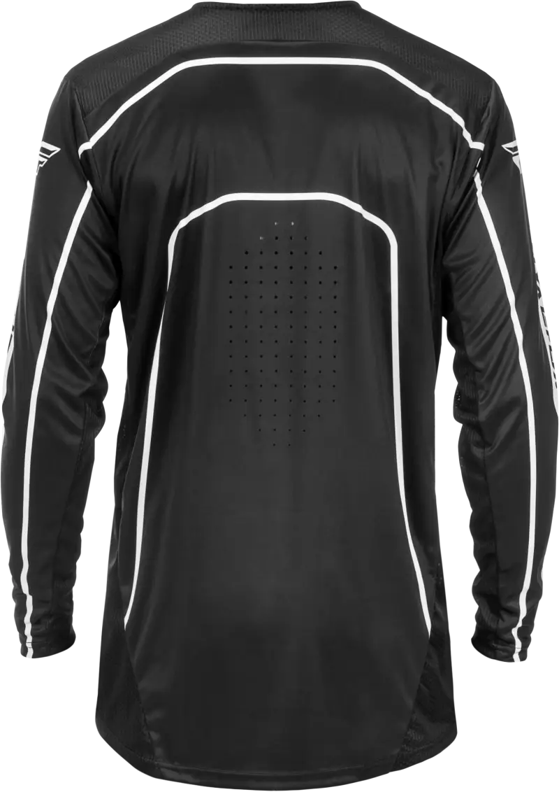Rayce Bicycle Jersey Black/White Xl - FLY RACING