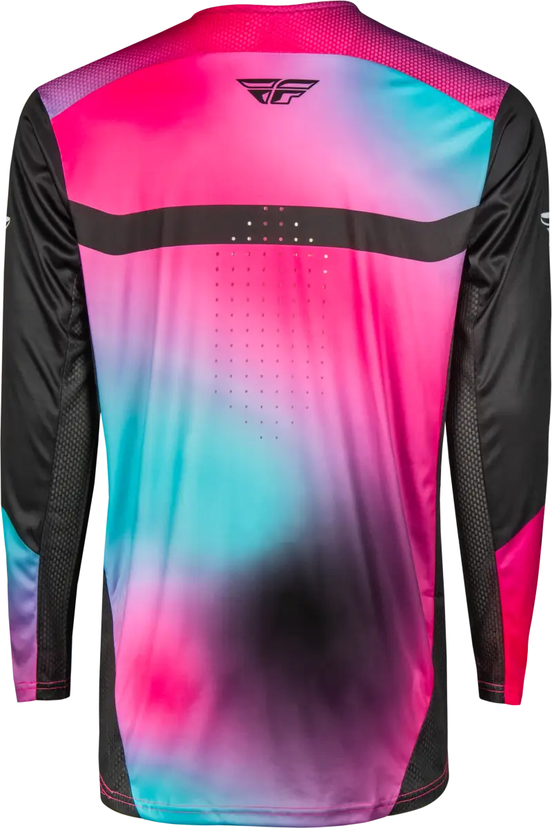 Rayce Bicycle Jersey Fuschia/Black/Teal 2x - FLY RACING