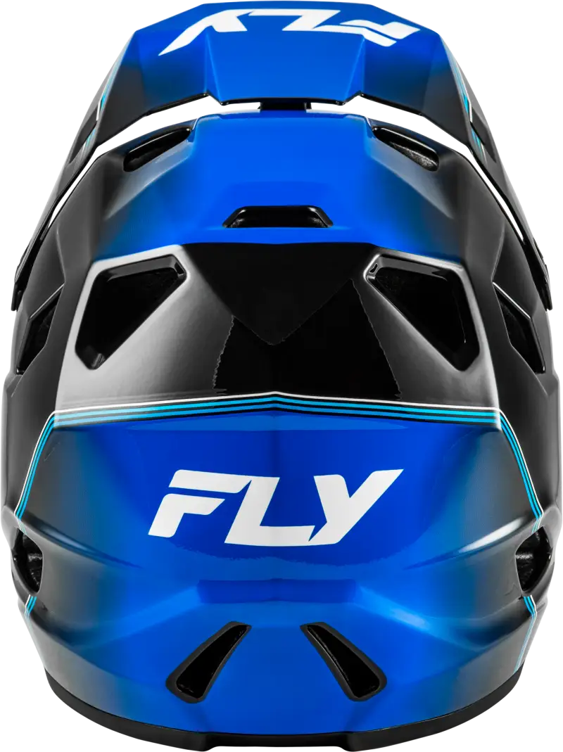 Rayce Repeat Bicycle Helmet Black/Blue Lg - FLY RACING