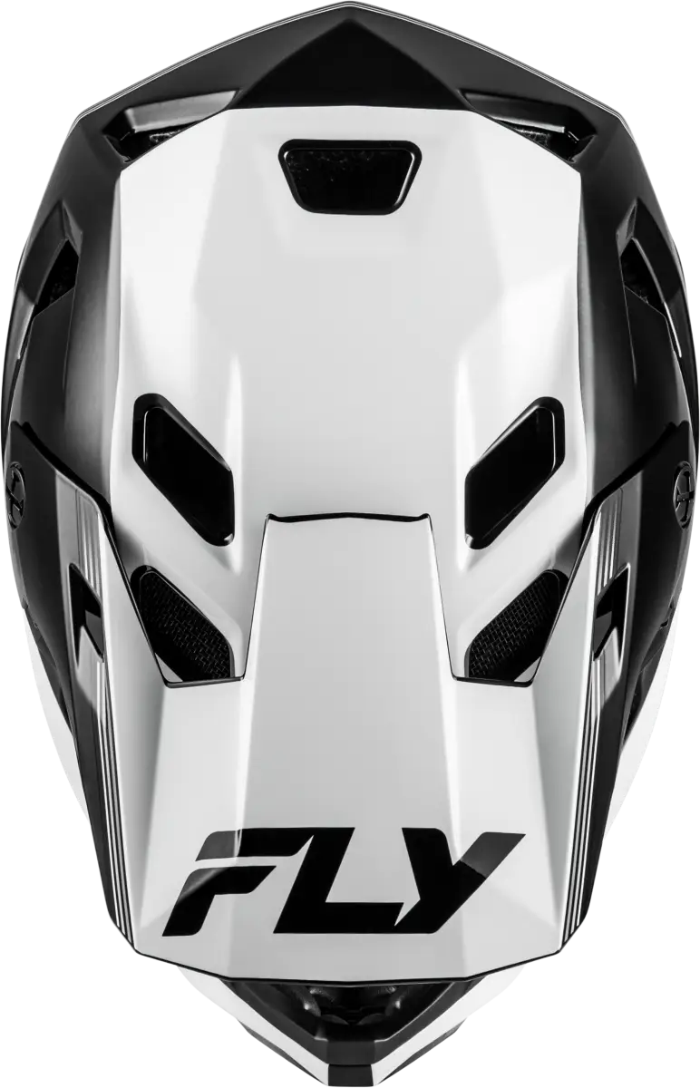 Rayce Repeat Bicycle Helmet Black/White Sm - FLY RACING
