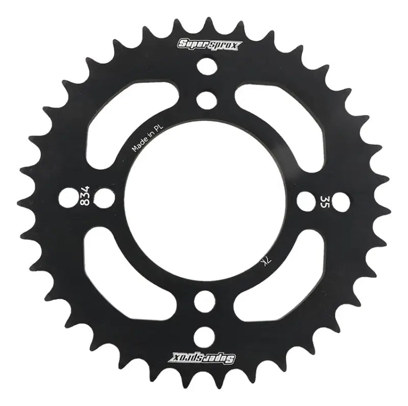 SUPERSPROX Rear Sprocket Aluminum 35t 420 Blk Yam for Powersports
