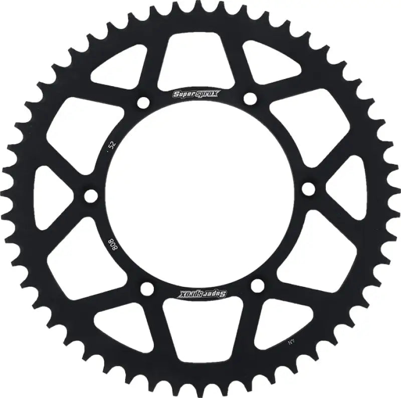 Rear Sprocket Aluminum 52t 520 Blk Kaw/Suz