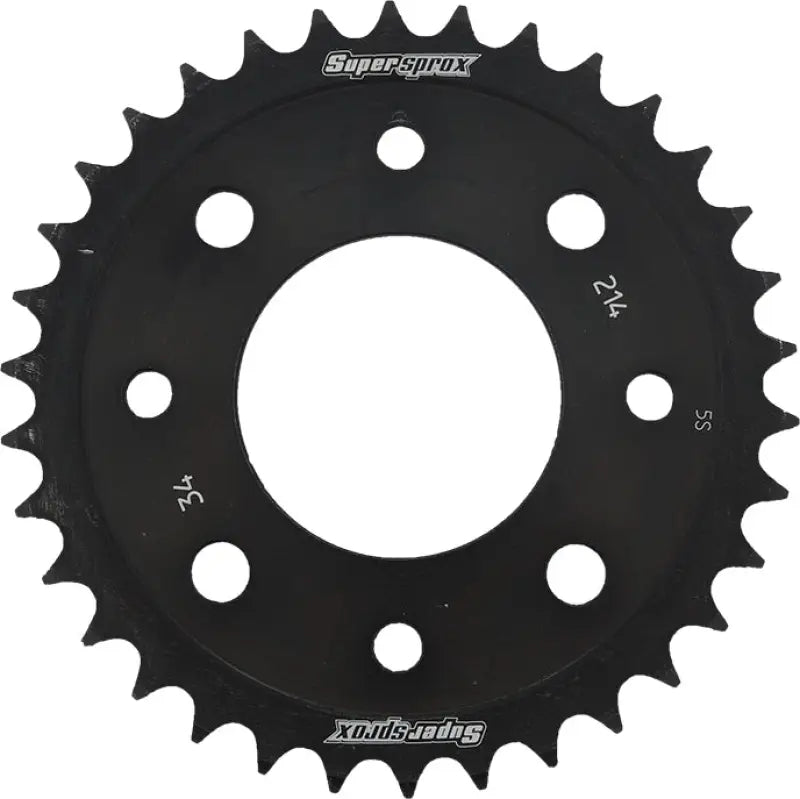 Rear Sprocket Steel 34t 420 Blk Hon