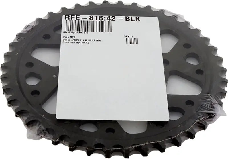 Rear Sprocket Steel 42t 530 Blk Suz