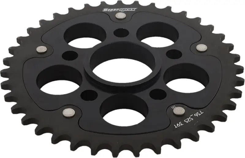 Rear Stealth Sprocket Alu/Stl 39t 525 Blk Duc