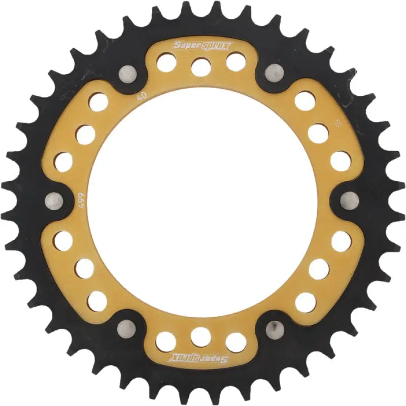 Rear Stealth Sprocket Alu/Stl 40t 530 Gld Kaw/Suz