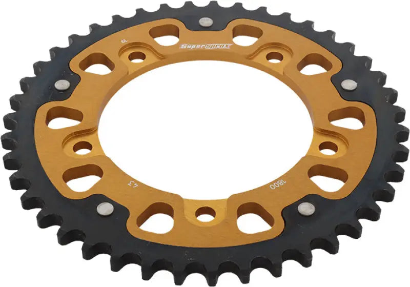 Rear Stealth Sprocket Alu/Stl 43t 530 Gld Suz/Tri