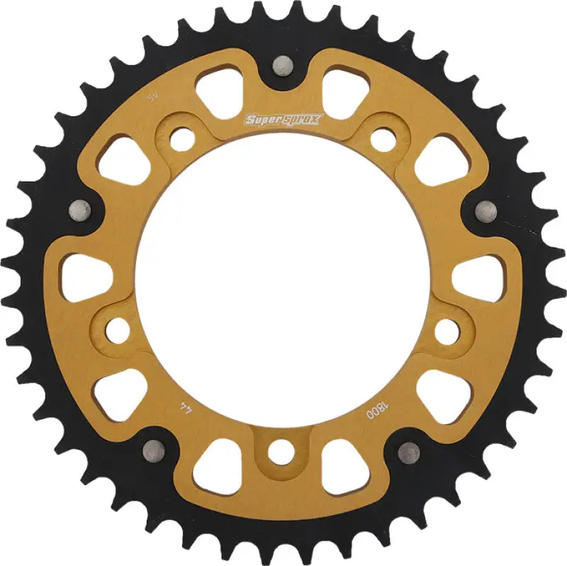Rear Stealth Sprocket Alu/Stl 44t 530 Gld Tri