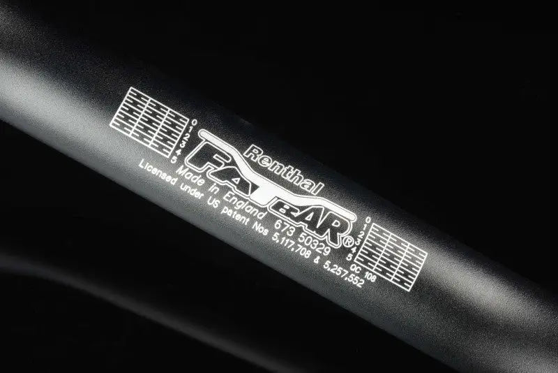 Renthal 09-12 KTM SX/ SX-F/ 06-13 Suz RM/ RMZ/ 18-21 Yamaha YZ-F Fatbar - Black - RV and Auto Parts