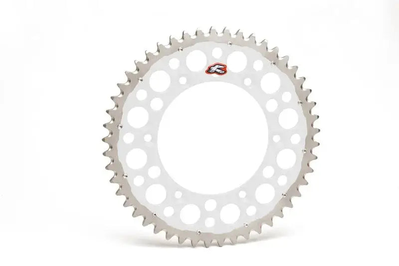 Renthal 20-24 Husq TC250/TX350/FC450/ KTM 250-450 SX/XC/SX-F Rear Twinring - Silver 520-49P Teeth - Drivetrain