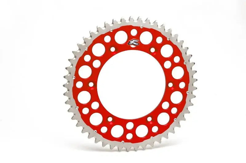Renthal 96-17 Honda CRF 230F/ CR250R/ CRF450R Rear Twinring - Red 520-50P Teeth - Drivetrain