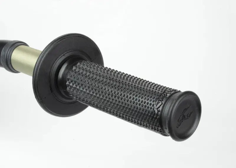 Renthal Ultra-Tacky Dual Compound Grips Tapered 1/2 Waffle - Black - G198
