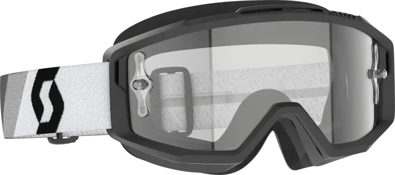Split Otg Goggle Prem Blk/Wht Clear Wrks - SCOTT
