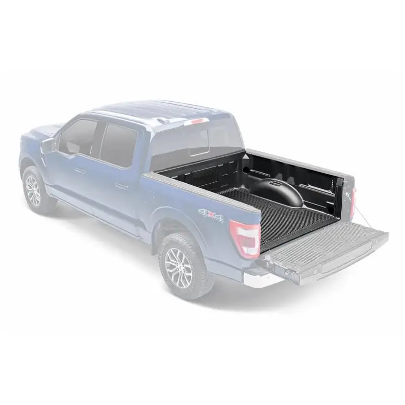 RF55U21 Trailfx Bedliner Tub installed in a Ford F150 5'5' truck bed, offering custom fit and enhanced protection, ideal for RV, automotive, powersports, off-road, marine, exterior, truck accessories, interior, truck bed, and RV parts, Truck & Automotive, Truck Bed Accessories, AVADA - Best Sellers, Must Haves