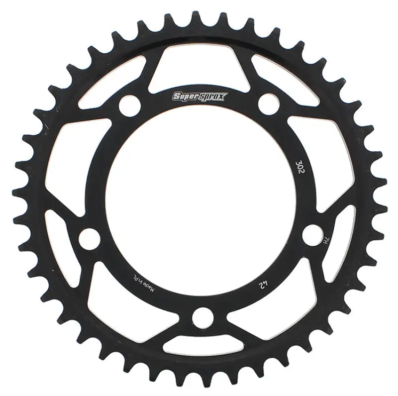 RFE-302-42-BLK Rear Sprocket Steel 42t 530 Blk Hon