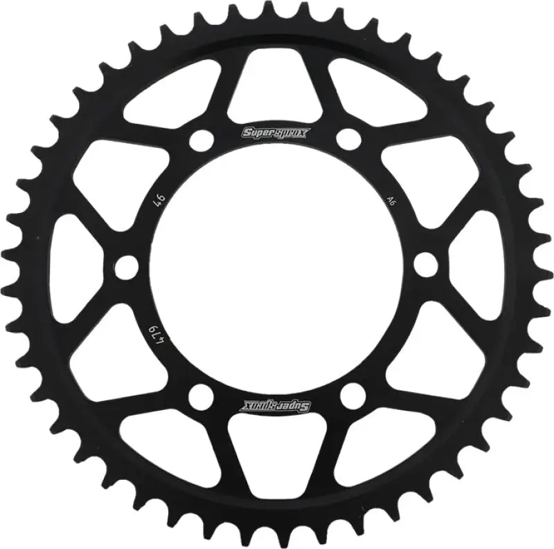 RFE-479-46-BLK Rear Sprocket Steel 46t 530 Blk Yam
