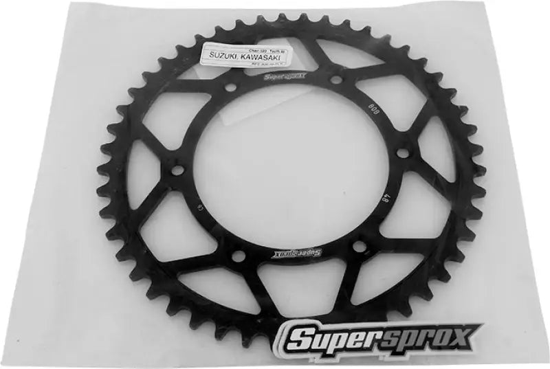 RFE-808-48-BLK Rear Sprocket Steel 48t 520 Blk Suz