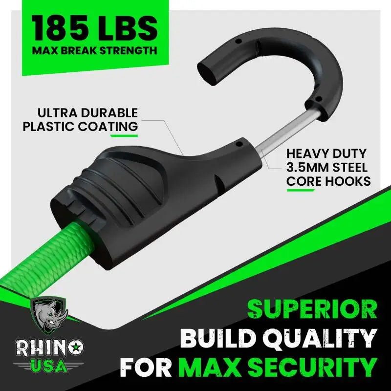 Rhino USA 28Pc Bungee Cord Assortment - Rhino USA