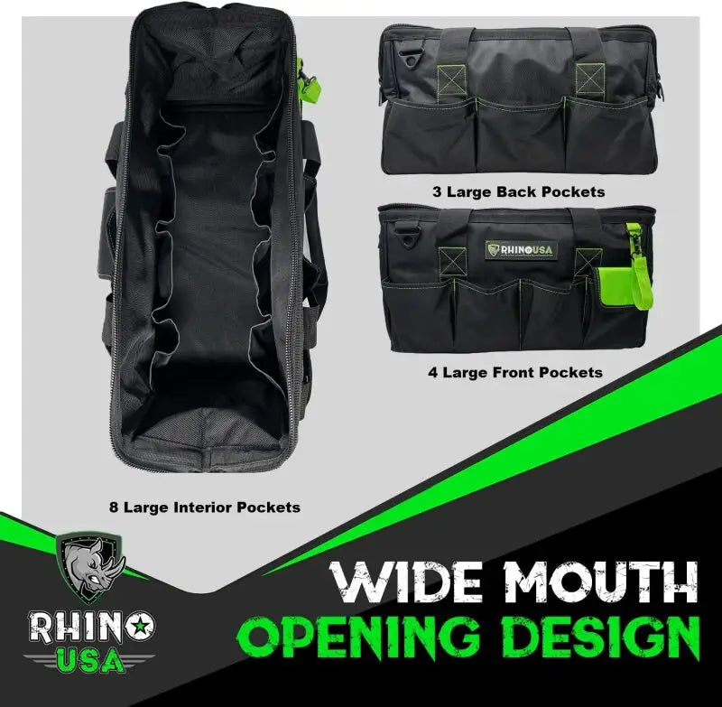 Rhino USA Heavy Duty Tool Bag (Camo) - Rhino USA