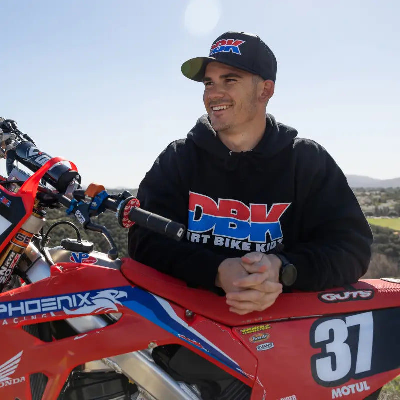 Ride Dbk Hoodie Black Md - DBK