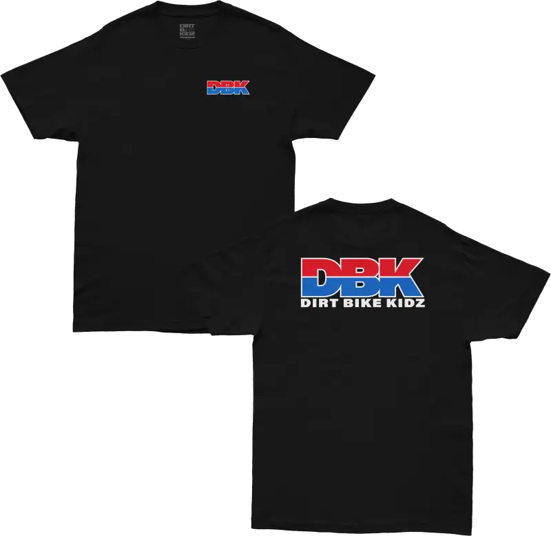 Ride Dbk Youth Tee Black Yx - DBK
