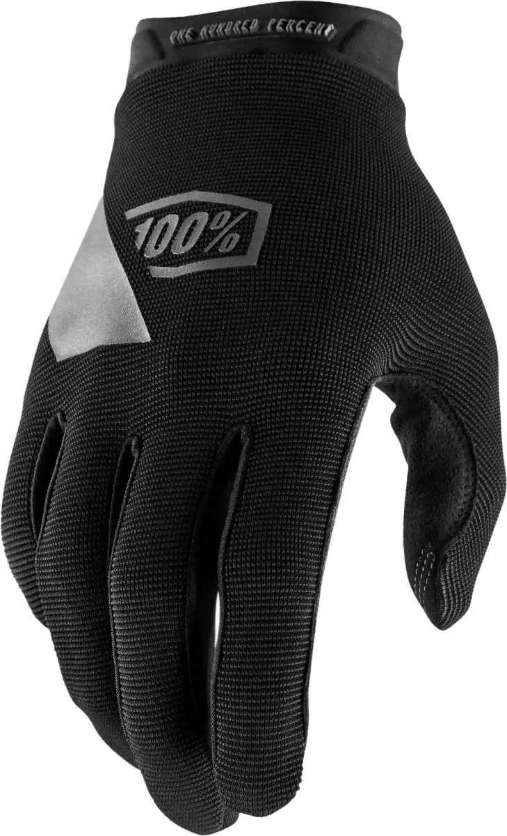 100% Ridecamp Women's Gloves Black Lg