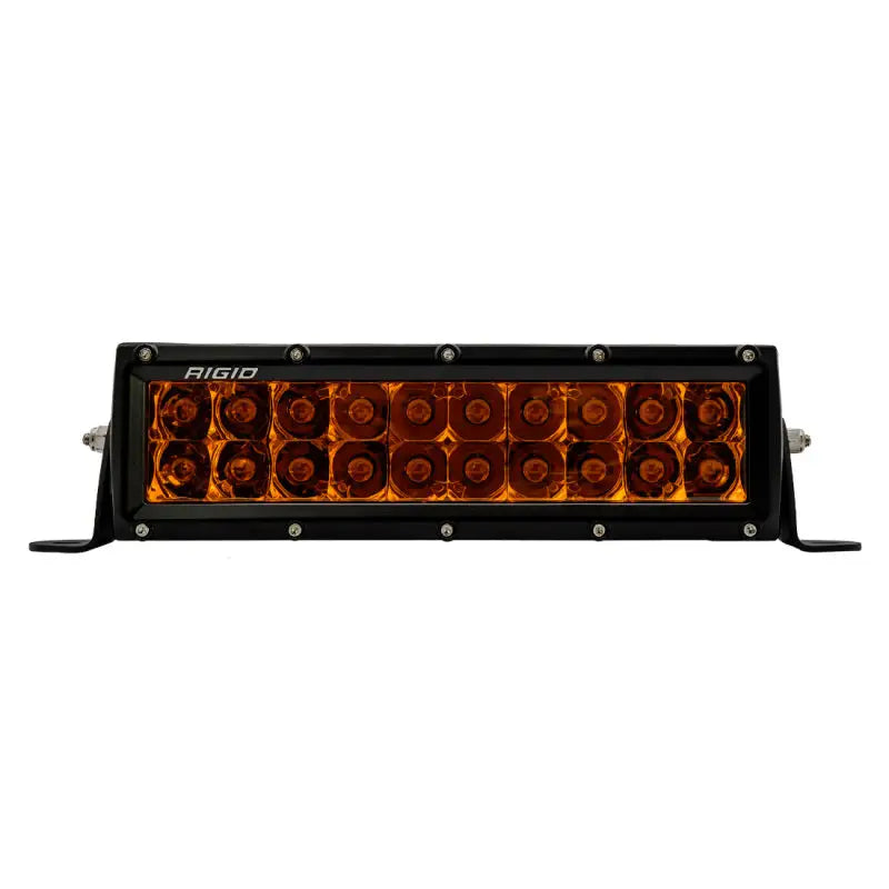 Rigid Industries E-Series 10in. Spot w/ Amber PRO Lens - Truck & Automotive