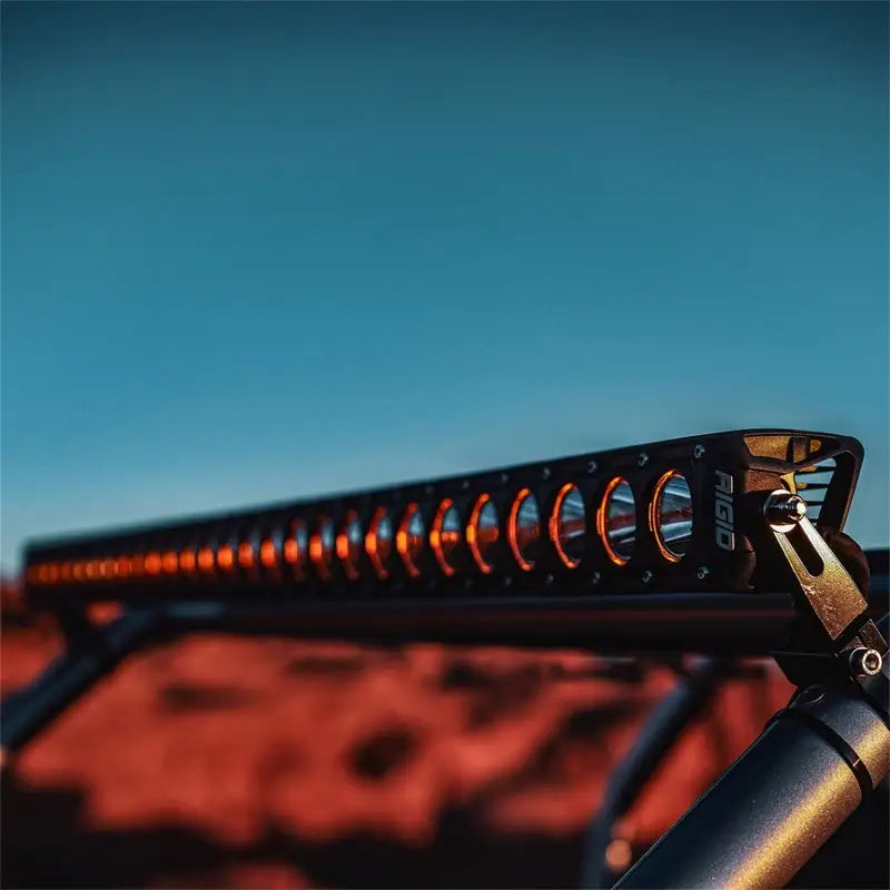 Rigid Industries Revolve 40in Bar w/Amber Trim Ring - Truck & Automotive