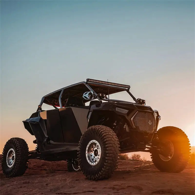 Rigid Industries Revolve 40in Bar w/Amber Trim Ring - Truck & Automotive