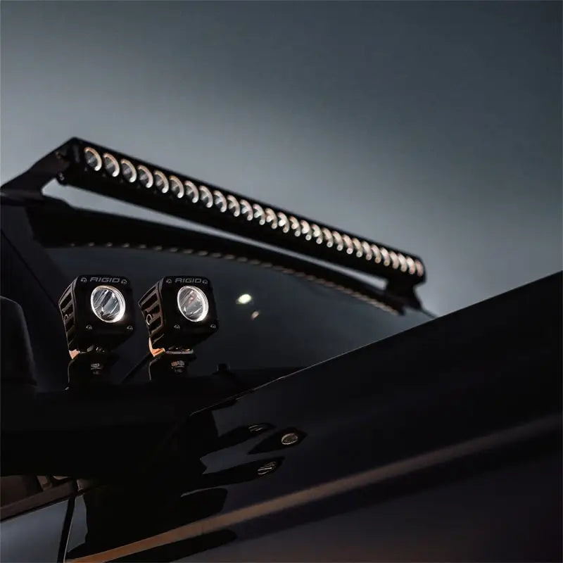 Rigid Industries Revolve 40in Bar w/Amber Trim Ring - Truck & Automotive