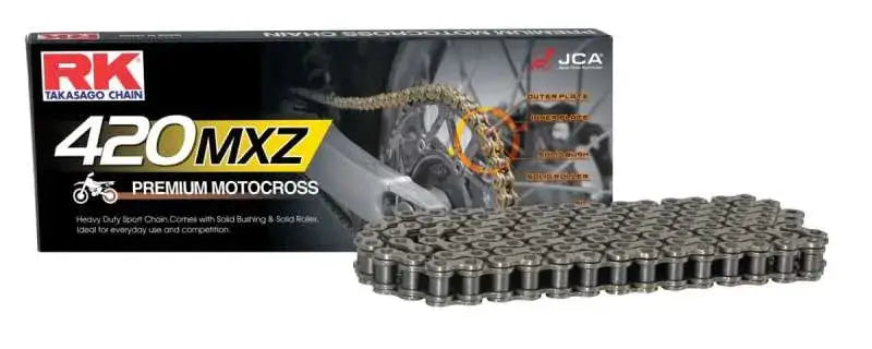RK Chain 420MXZ-132L - Natural - RV and Auto Parts